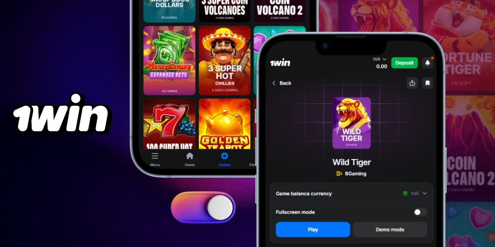 1win provides free trial versions of almost all slot machines